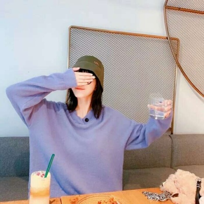 女生头像森系手绘简约图片