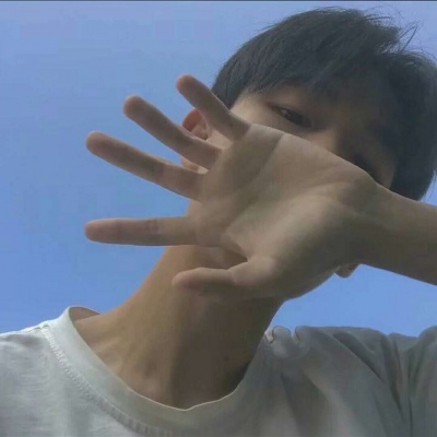 光棍节单身头像白发赤瞳男生图片