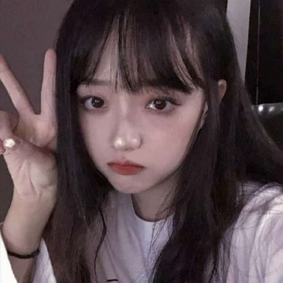 白发短发头像女生头像图片