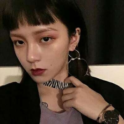 qq头像短发女生韩版图片