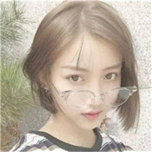 韩系女生唯美好看头像短发 短发才显得干净利落吧图片