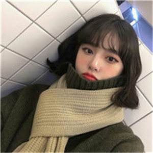 韩系女生唯美好看头像短发 短发才显得干净利落吧图片