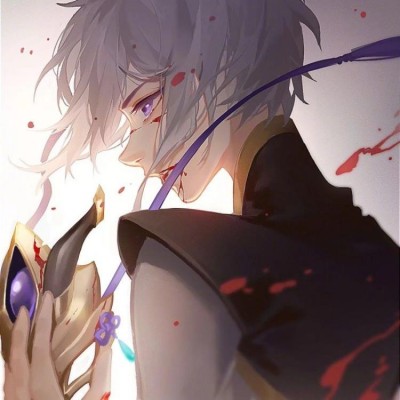 动漫男头，以前受的委屈太多了图片