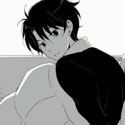 动漫男头，以前受的委屈太多了图片