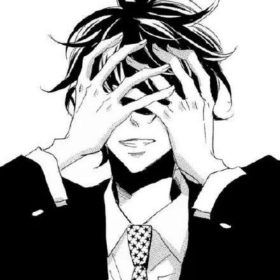 动漫男头，以前受的委屈太多了图片
