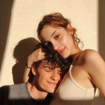欧美情头ins双人高清，暖我半生孤寂走到地老荒图片