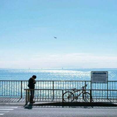 蓝色大海风景好看头像，大海美景微信好看头像图片