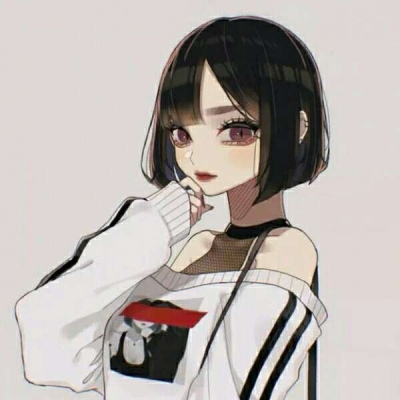 情侣头像两个女生动漫