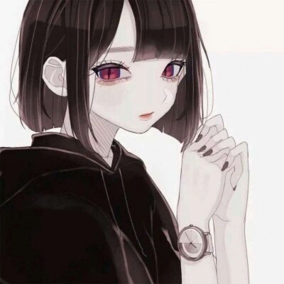 情侣头像两个女生动漫