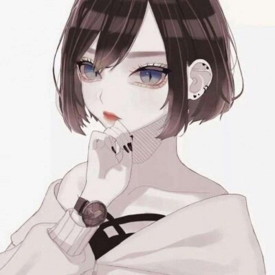 情侣头像两个女生动漫