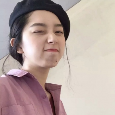qq头像女生染发彩色