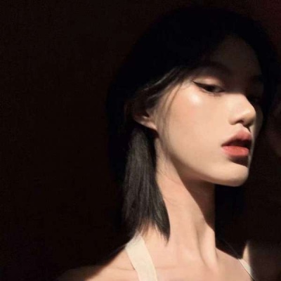 好看头像侧颜女生头像
