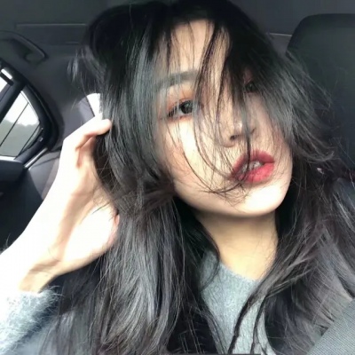 qq头像女生带复古眼镜