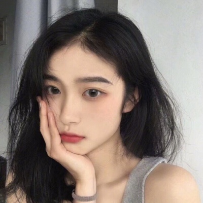 qq女生头像带字双影