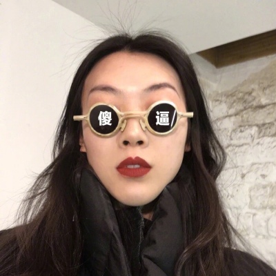 卡通比心头像女生头像