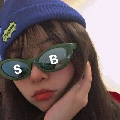 卡通比心头像女生头像