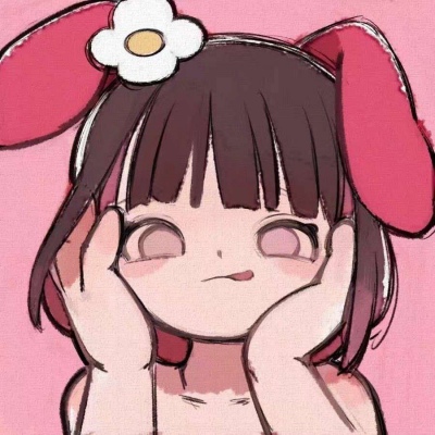 高冷头像女生黑白短发
