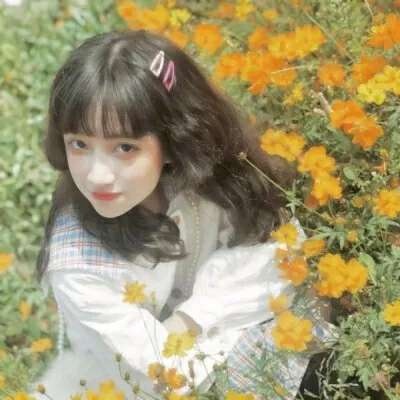 qq头像霸气短发女生