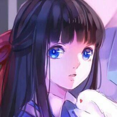 女生唯美好看头像小清新可爱卡通小女孩图片图片