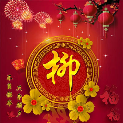 2020年春节唯美好看头像，2020年春节微信姓氏唯美好看头像图片图片