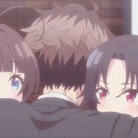 3人情侣唯美好看头像，3人情侣唯美好看头像一男两女两男一女图片