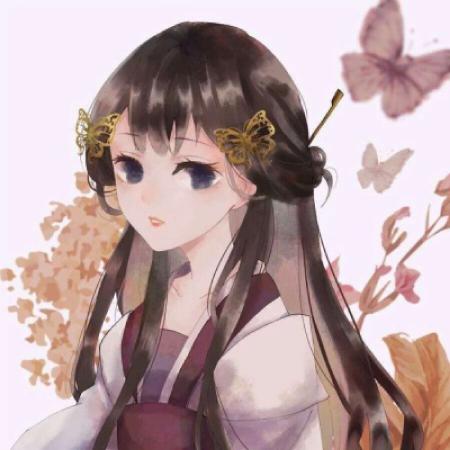 手绘古风美女唯美好看头像 手绘淡雅美女图片
