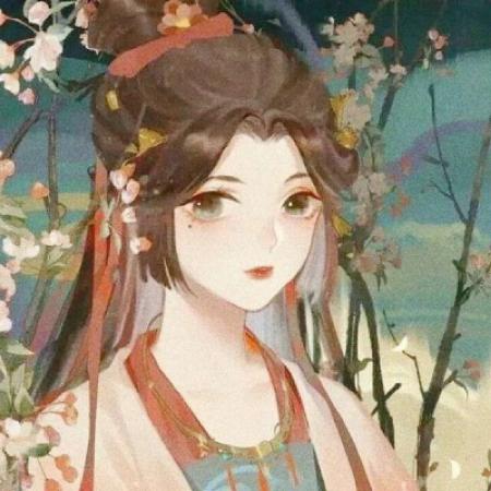 手绘古风美女唯美好看头像 手绘淡雅美女