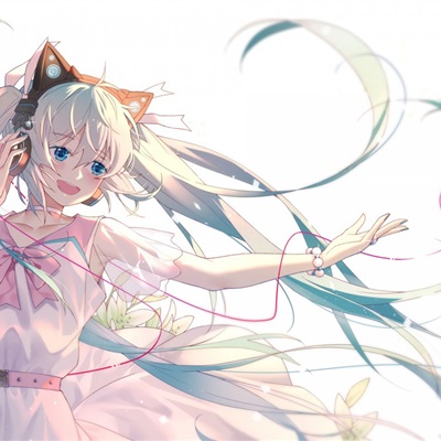 唯美公主殿下初音未来高清唯美好看头像图片图片