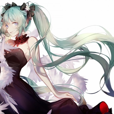 唯美公主殿下初音未来高清唯美好看头像图片图片