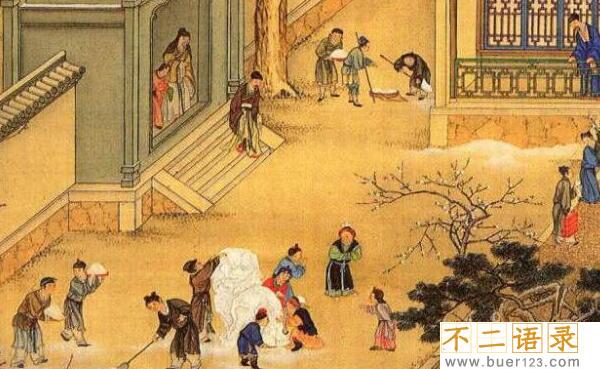 古人是怎么过年的？净庭户、贴门神、钉桃符、燃爆竹、拜年图片