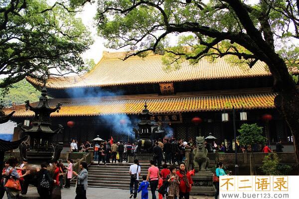 中国最灵验的四大寺庙，四个佛教圣地（礼佛的同时欣赏美景）图片