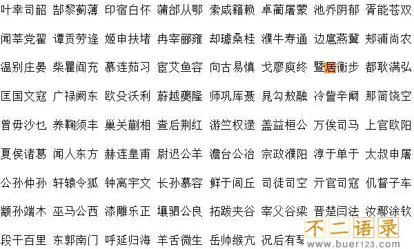 居姓起源和来历，得姓始祖为先且居（百家姓346位）图片