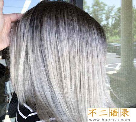 银色头发怎么染 适合什么肤色的人图片