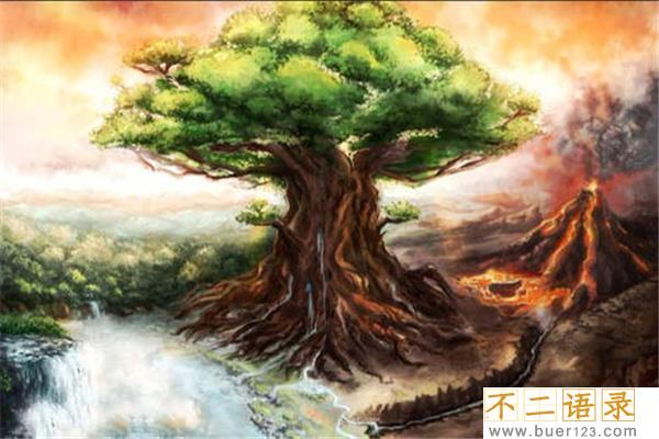 上古十大灵藤有哪些：建木神树是通天之树（连通天人两界）图片