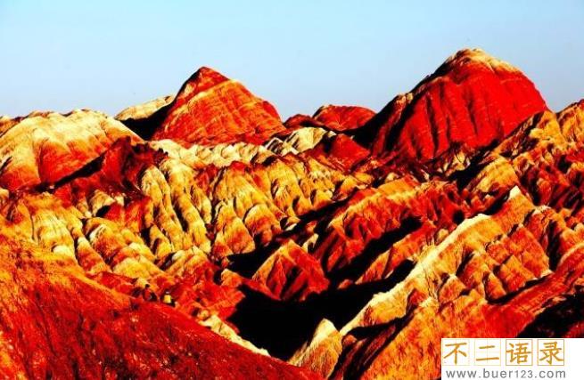 丹霞地貌怎么形成的 第三纪晚期喜马拉雅造山运动图片