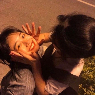 闺蜜小学生剪霸气头发女生头像图片