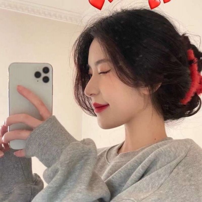 2021混黑可爱女生头像图片