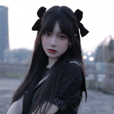 高清好看的2021年超仙闺蜜成熟背影卡通头像 女生头像图片