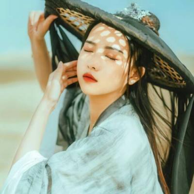 唯美手绘古风女生头像  手绘古风动漫女生图片