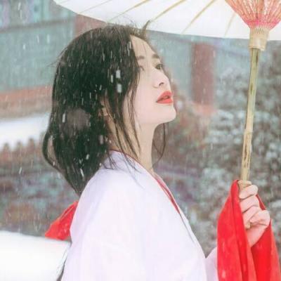 唯美手绘古风女生头像  手绘古风动漫女生图片