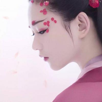 唯美手绘古风女生头像  手绘古风动漫女生图片