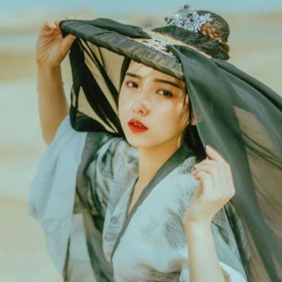 唯美手绘古风女生头像  手绘古风动漫女生图片