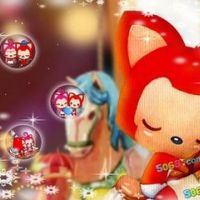 卡通阿狸动漫头像 q版大眼睛阿狸