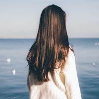 伤感女生头像背影 伤心到我不想跟你说话图片