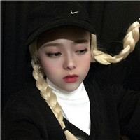 侧脸韩系女头图片