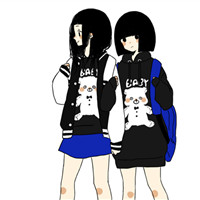 卡通闺蜜头像集