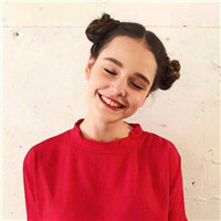 双丸子头女生头像图片