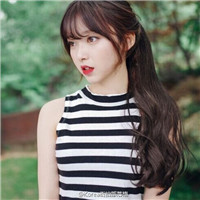 唯美长卷发气质美少女头像 你就像天使一样美丽图片