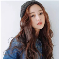 唯美长卷发气质美少女头像 你就像天使一样美丽图片