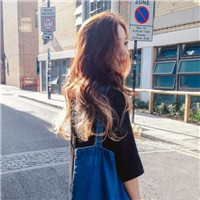 唯美长卷发气质美少女头像 你就像天使一样美丽图片